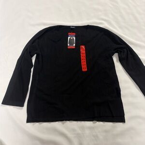 Black V-Neck Sweater - Lightweight Women's Knit